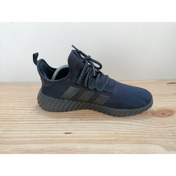 Adidas Kaptir 3.0 Shoes Mens Triple Black Running Sneakers Outdoor Sz 10.5 US. main image 10